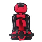 儿童简易版安全座椅红色汽车用品 / 安全/应急/自驾 / 汽车儿童安全座椅