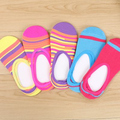 Burst fashion ladies socks socks non-slip stealth socks