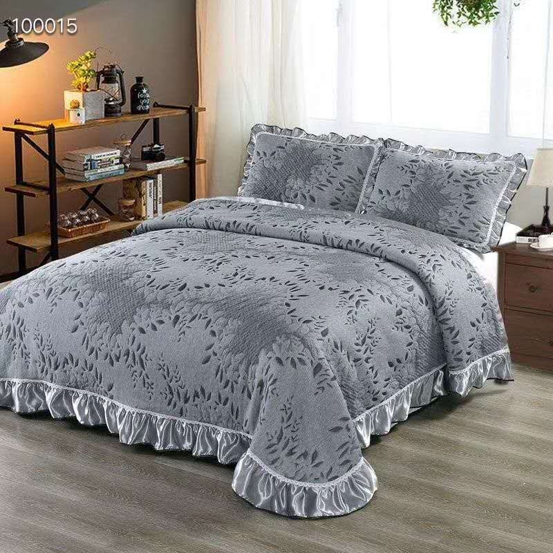 Three-Piece Bed Cover Set -6610 Specification drawing