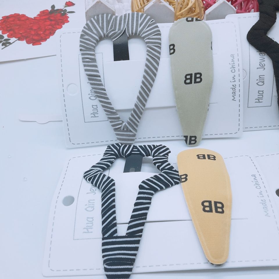 2020 Creative New street stall accessories Fabric bb hairpins, children's hairpins, hair clips, women's fashionable hair accessories Factory direct sales details Picture
