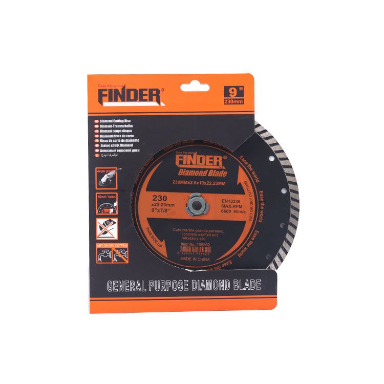 Discoverer 9" Diamond Turbo Wave Cutting Blade
