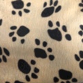 Direct sales of short plush fabric with cat and dog paw prints from the manufacturer for the current season's new products Application Scenario