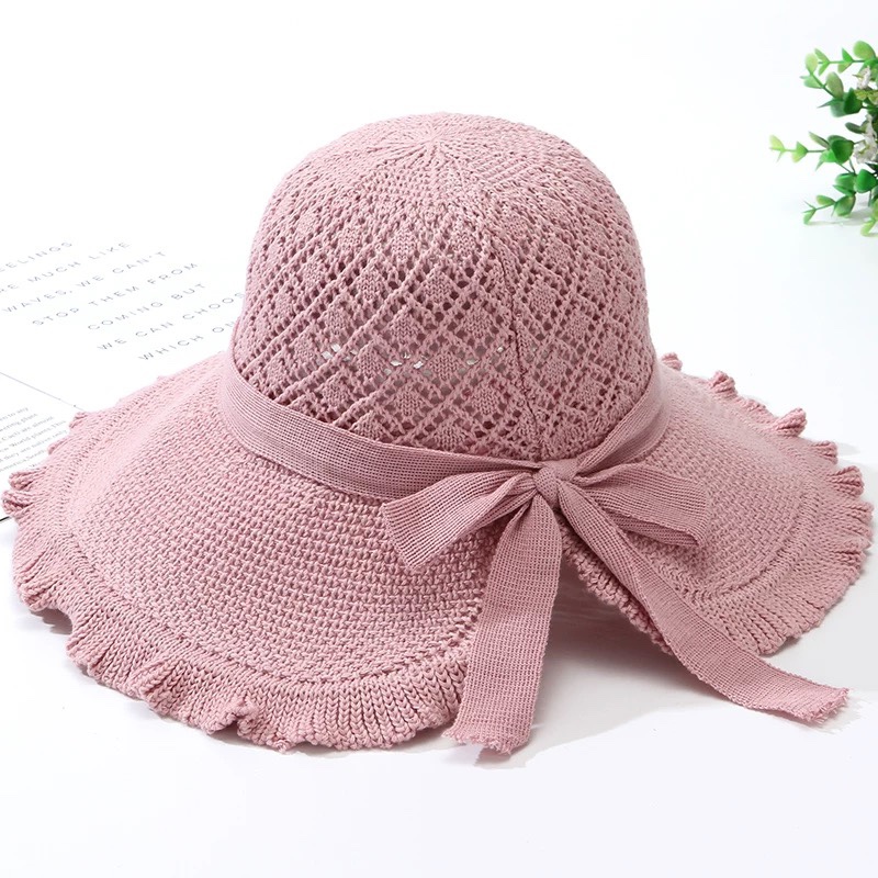 中老年人帽子女春夏天妈妈遮阳帽薄款透气大檐太阳帽奶奶凉帽盆帽详情图7