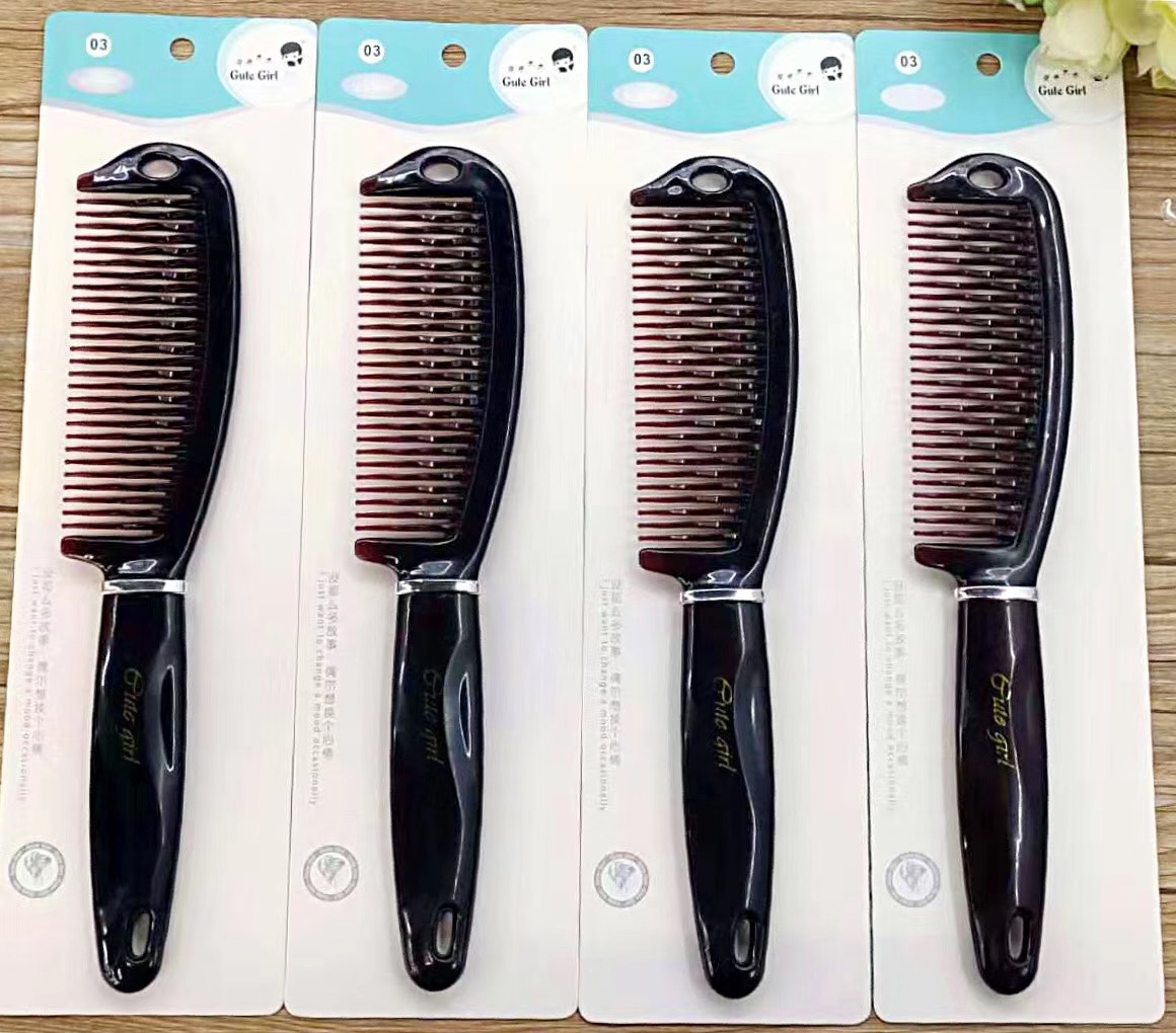 This is a unique comb with a great color combination for straight hair details Picture