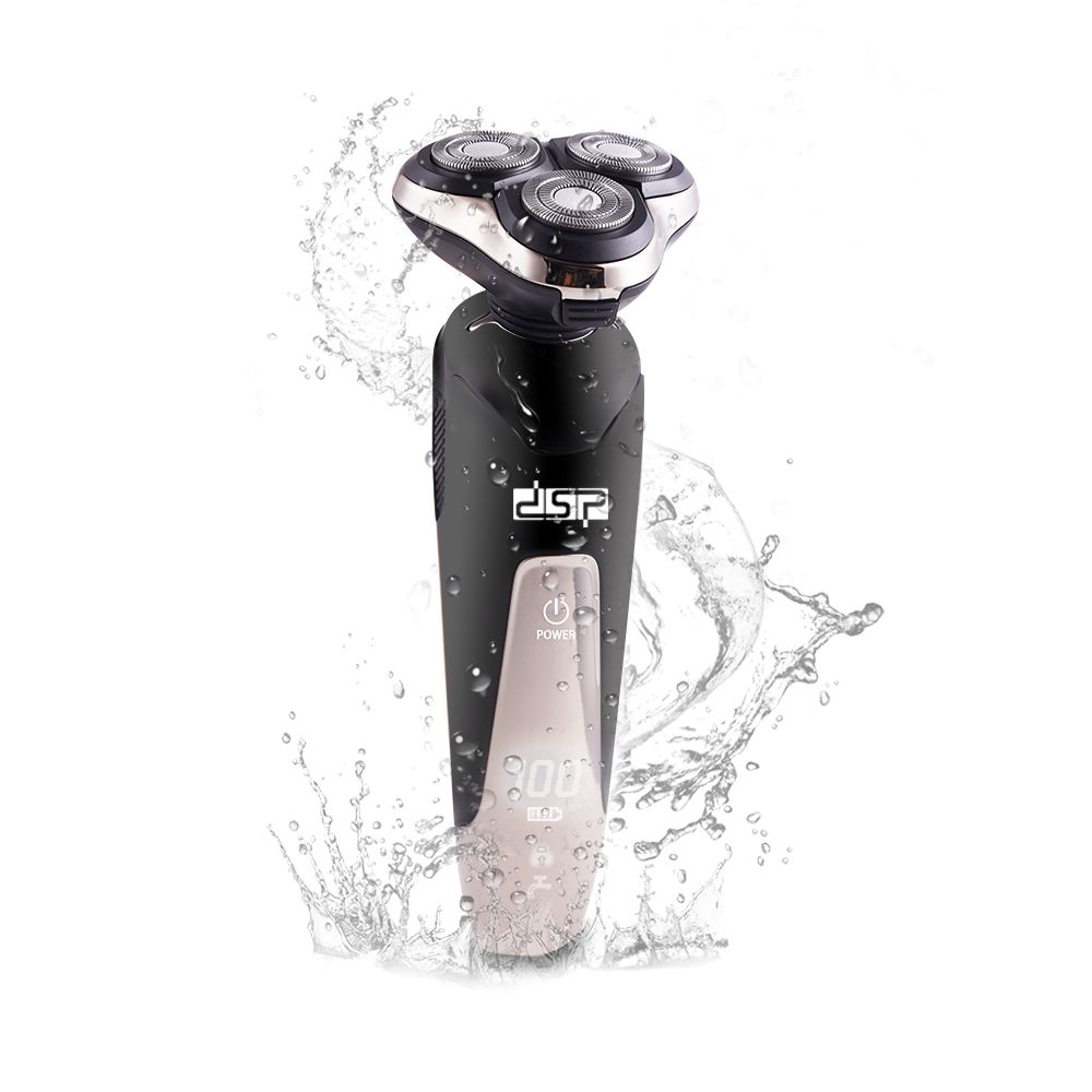 Dansong DSP new multi-function shaver three-in-one rechargeable razor electric washable one-piece hair replacement