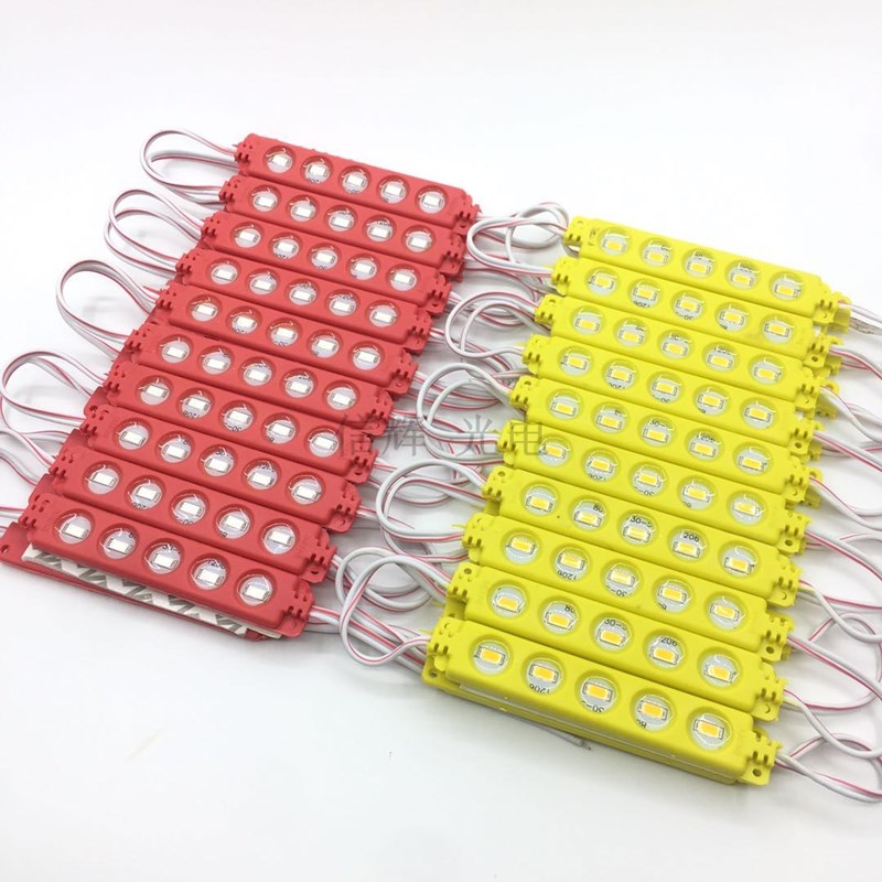 Module LED light source, injection molded ultra-bright led light, 24V waterproof light box lighting, truck decorative edge light, waterproof detail image 3