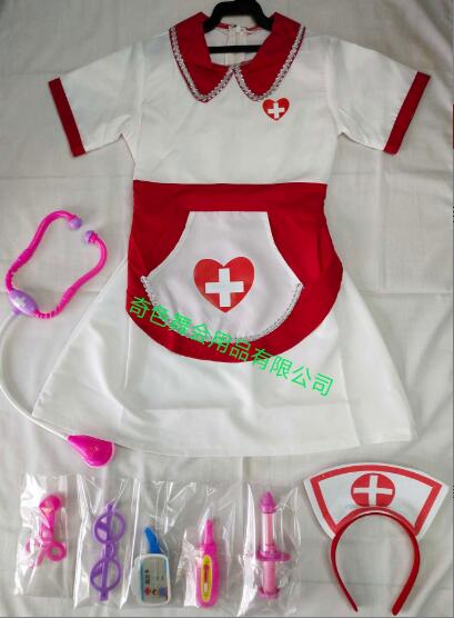 K-0027 Nurse costume party costume festival costume Halloween costume festival costume show costume party supplies festival props Dance supplies Halloween supplies stage makeup thumbnail