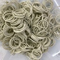 25 White Rubber Band Rubber Ring Rubber Band details Picture
