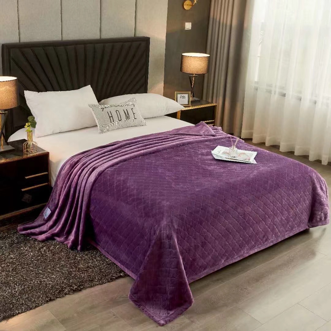 Dark Floral Milk Blanket Item Picture