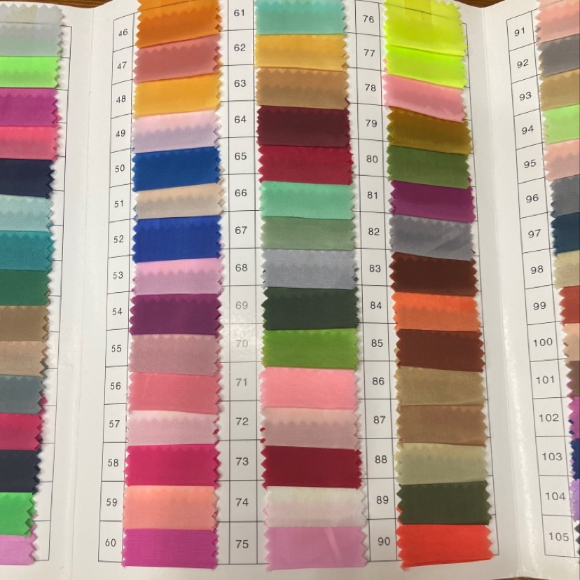 Apricot 190T Polyester Taff Fabric Classic Durable Decorative Arts And Crafts Headwear Clothing Fabric Multi-Color Optional Specification drawing