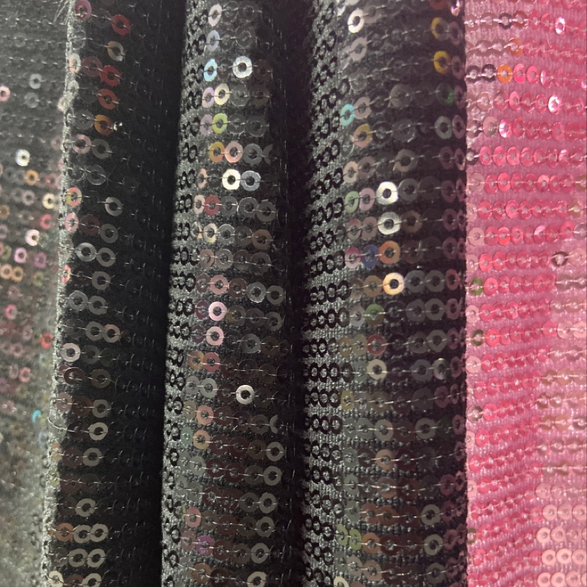 Black Sequin Combination Sequin Ornament Crafts Headdress Fabric Multi-Color Optional Clothing Design Specification drawing