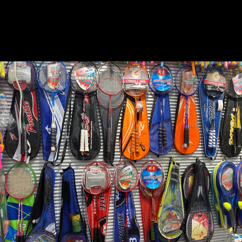 Adult and children's badminton rackets