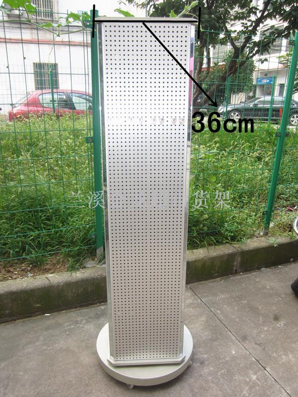 旋转四方洞板展示架饰品洞洞板加宽多孔板展示架详情图2