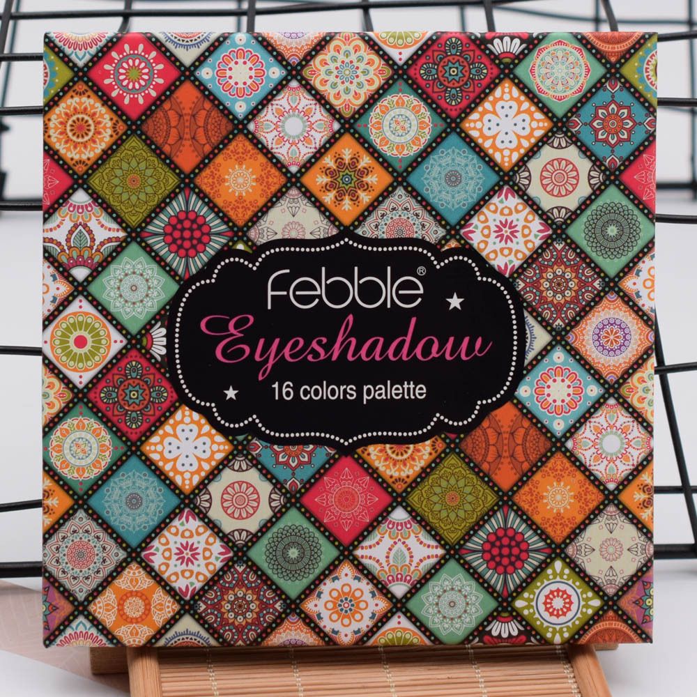 【FEBBLE】ES3133土豆泥 新款眼影玫瑰色湿眼影16色