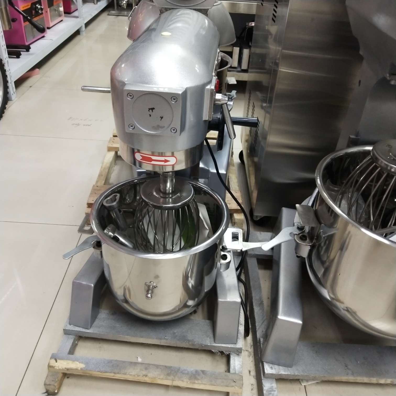 搅拌机厨师机家用和面机多功能鲜奶机打蛋揉面机搅拌机产品图