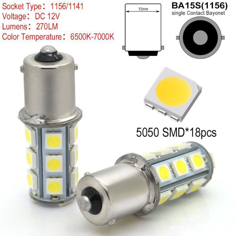 Direct sales of automotive LED lights: S25-1156, 1157-50, 50-18, SMD lights, reverse lights, turn signals, brake lights detail image 3