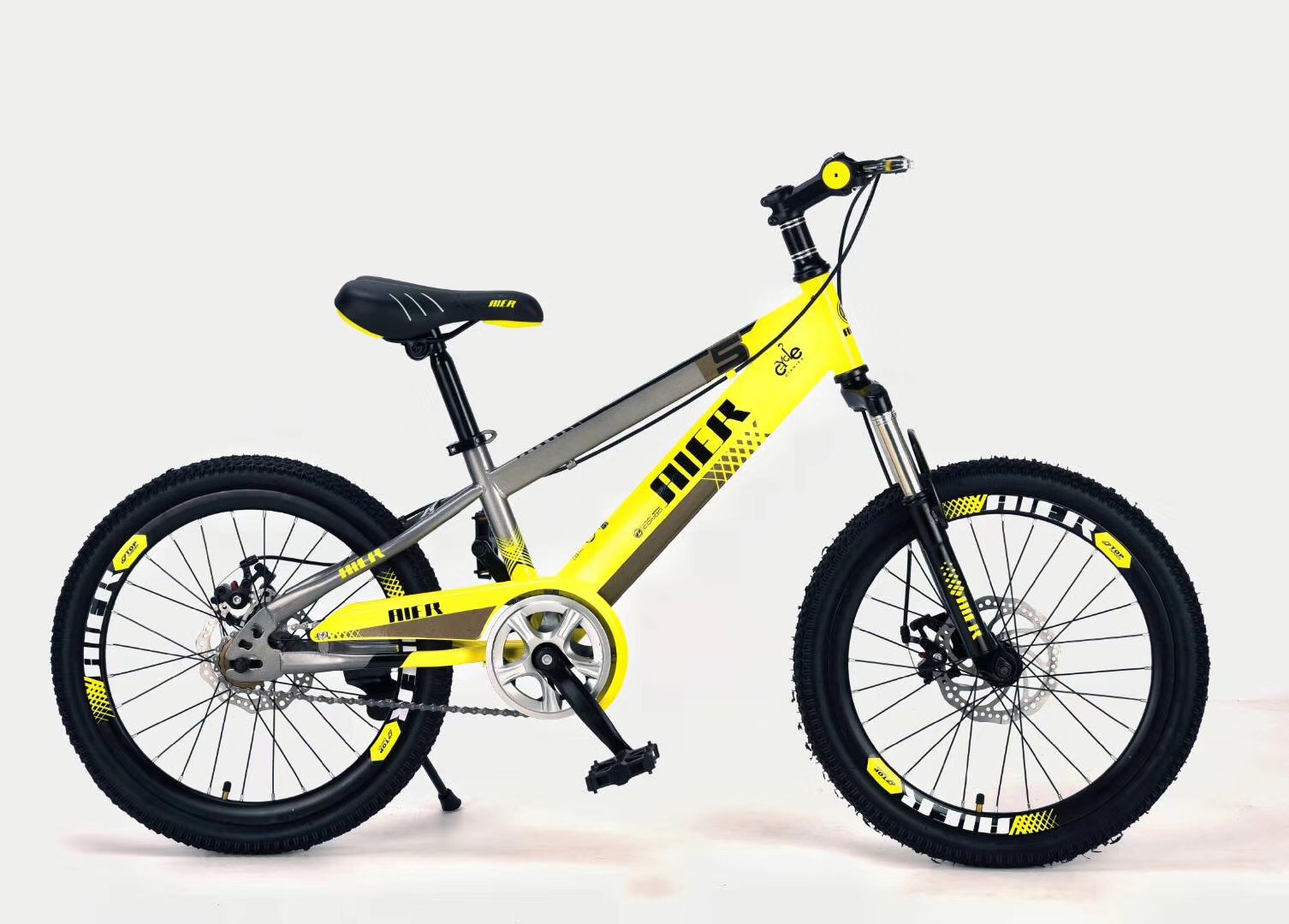 AIER is passionate about children's bicycles and student bikes details Picture