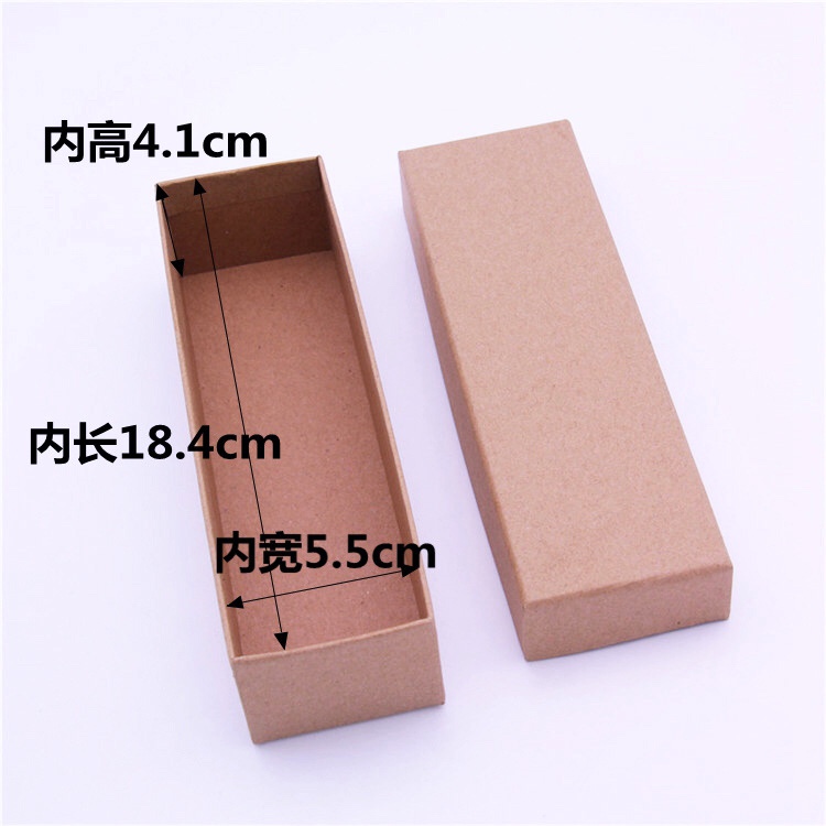 车挂盒/发簪盒/牛皮纸礼盒细节图
