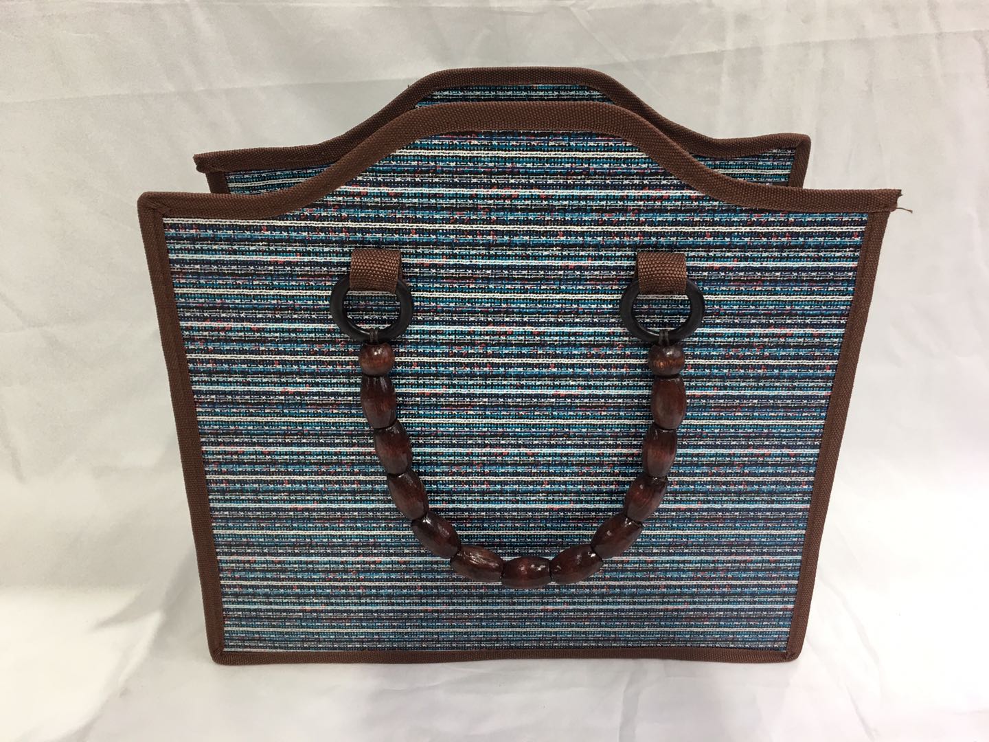 厂家直销多功能手提包包个性时尚容量大手拎包竹节包也可来样定做详情8