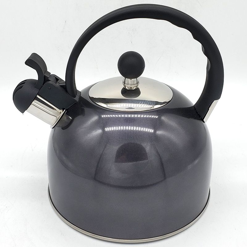 Stainless steel kettle, household kettle, stainless steel piano kettle, flat-bottomed kettle for boiling water detail image 1