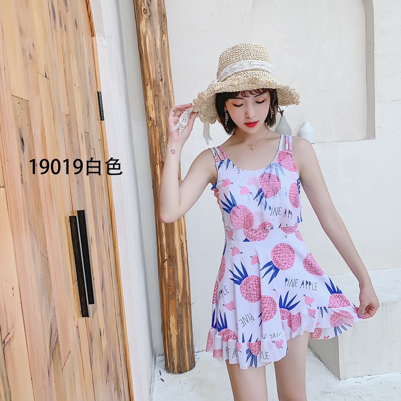 19019#最新菠萝花型燕尾服裙摆修身显瘦爆款