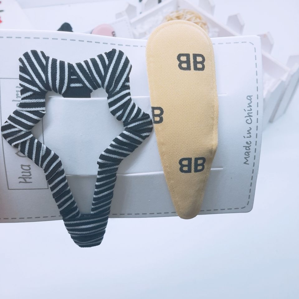 2020 Creative New street stall accessories Fabric bb hairpins, children's hairpins, hair clips, women's fashionable hair accessories Factory direct sales Item Picture