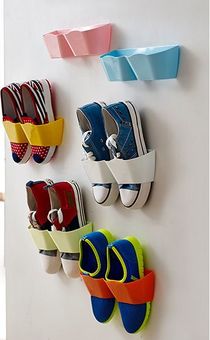 Creative wall hanging wall shoe rack creative shoe rack storage rack