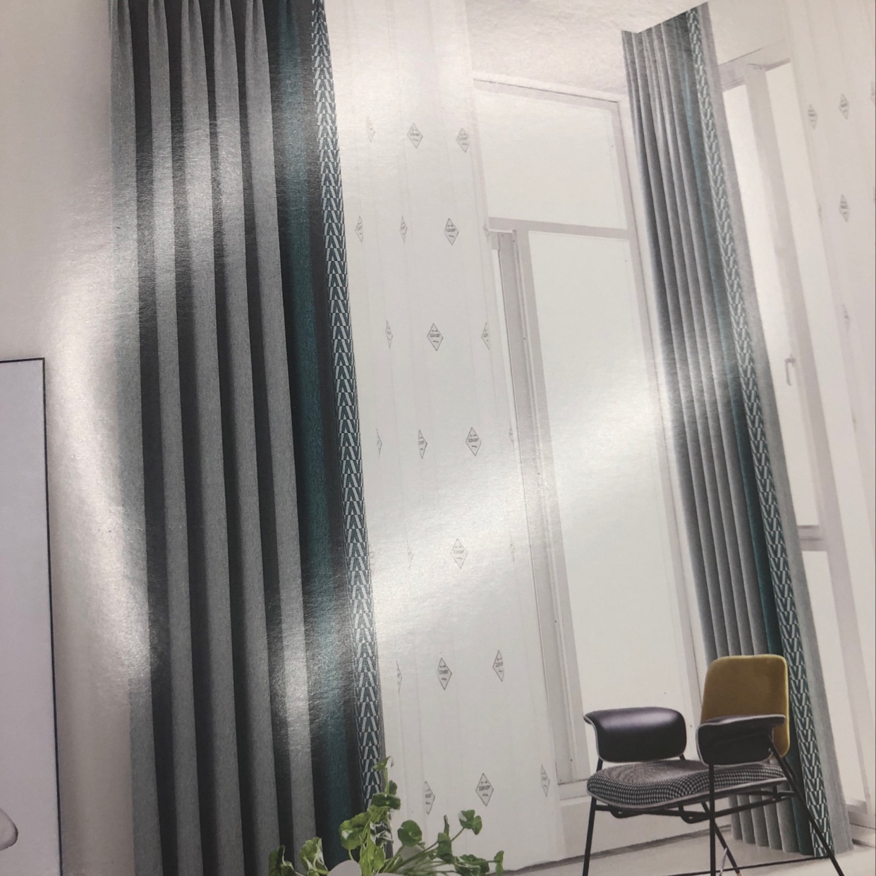 Main fabric of the curtain 216-1