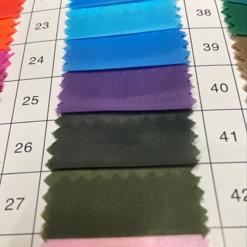 Dark Green 190T Polyester Taff Fabric Classic Durable Decorative Arts And Crafts Headwear Clothing Fabric Multi-Color Optional Specification drawing