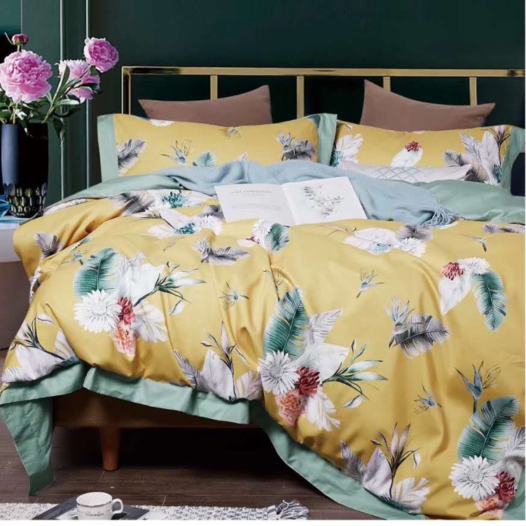 Tencel cotton four-piece set factory direct sales 2021 New bestsellers