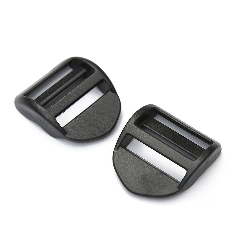 Factory direct sales of low-price supply of webbing buckles, colored checkered plastic buckles and adjustable buckles detail image 1
