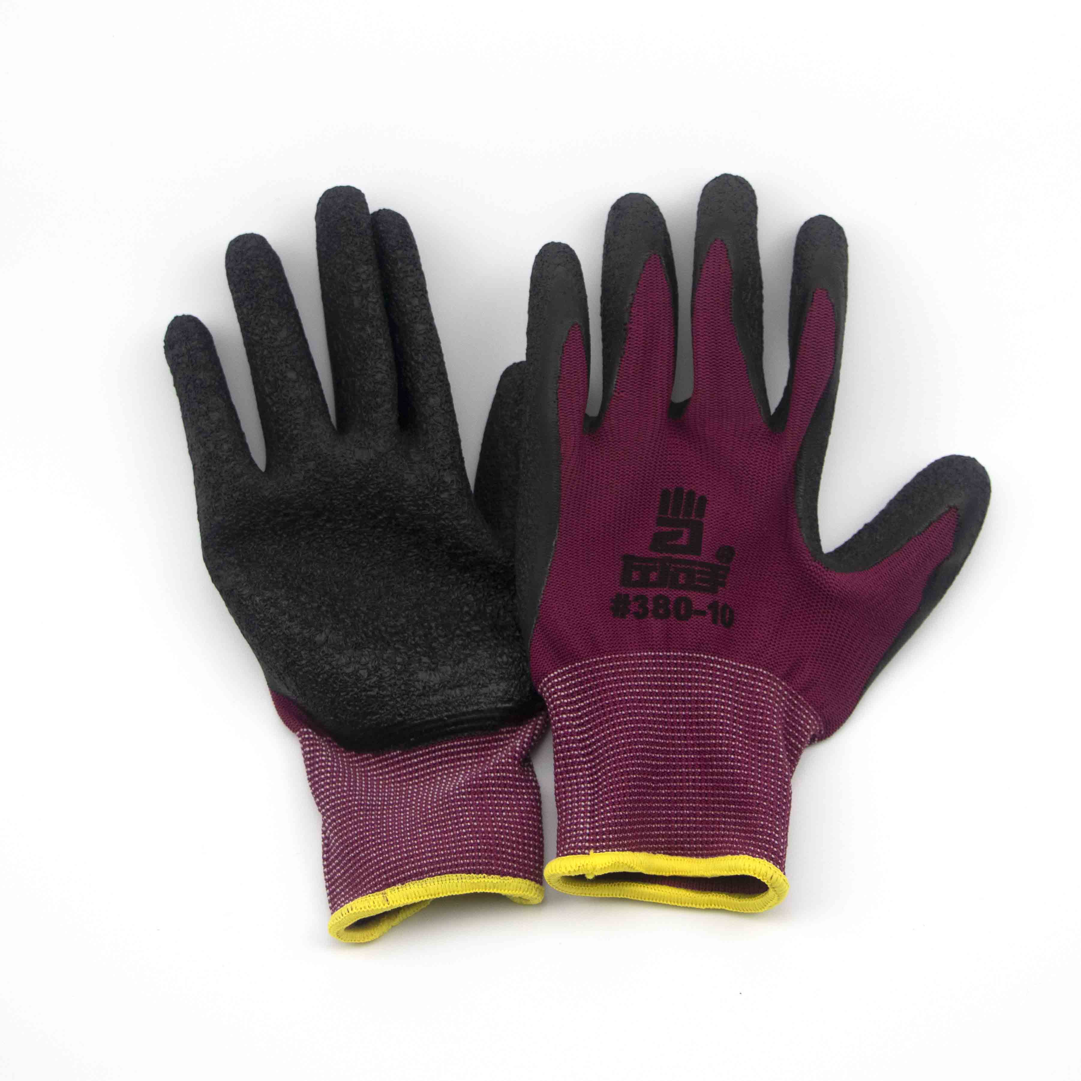 Left And Right Hand Nylon Crepe Gloves 380-10 full figure