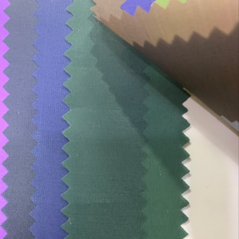 Factory direct sales of best-selling new leather products in large stock, high, medium and low grade luggage, sofa, shoe materials and fabrics 190T, No. 18, fir green details Picture