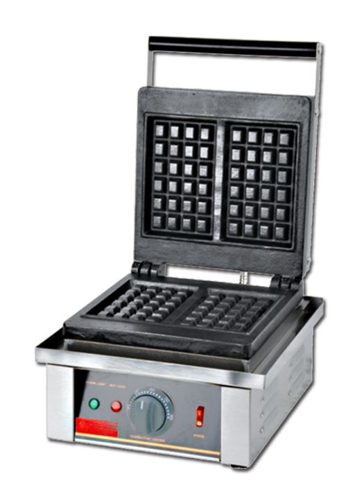 Square waffle oven grid pancake double-sided heating non-stick pan pancake machine
