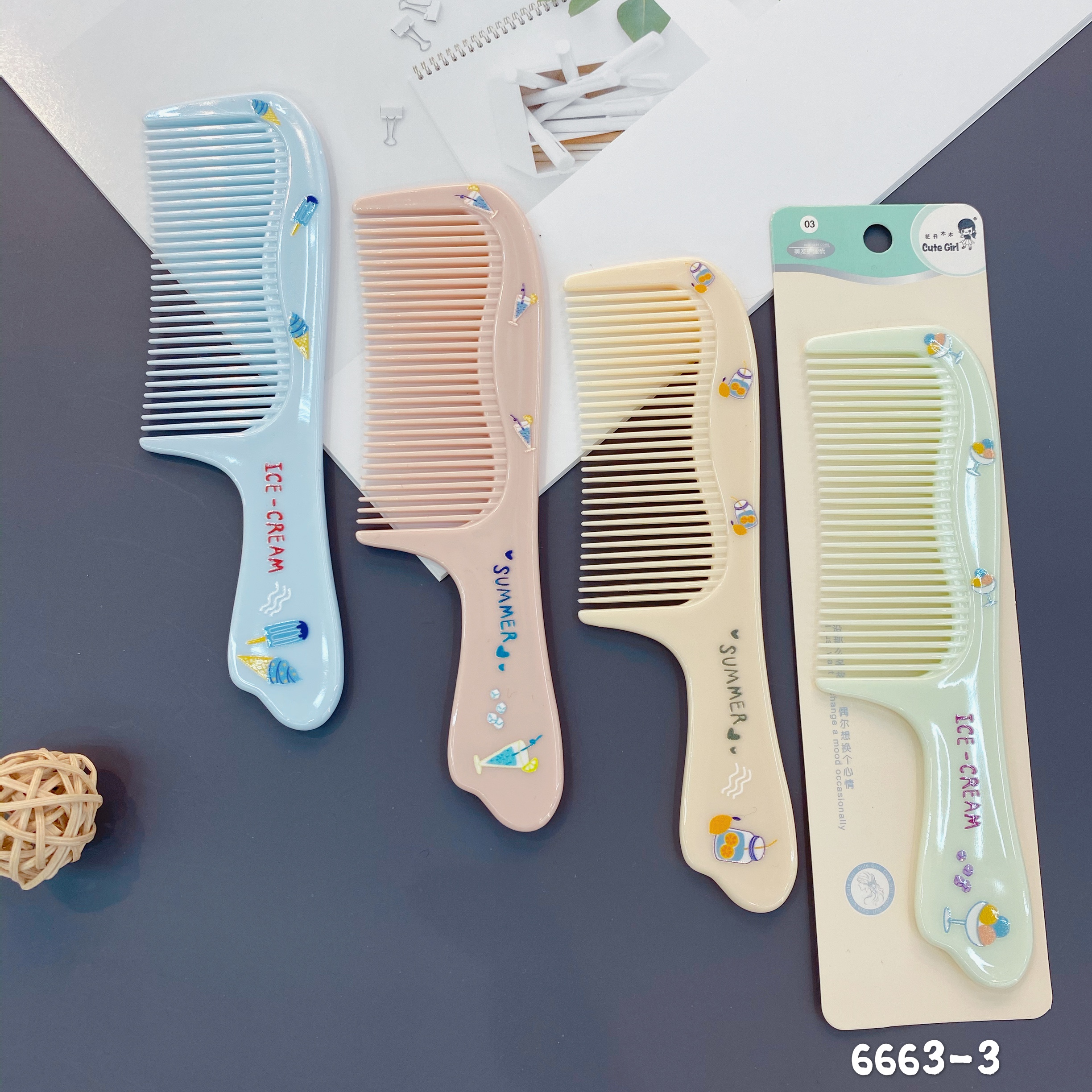 Ice cream 🍦 little comb children 's comb undefined
