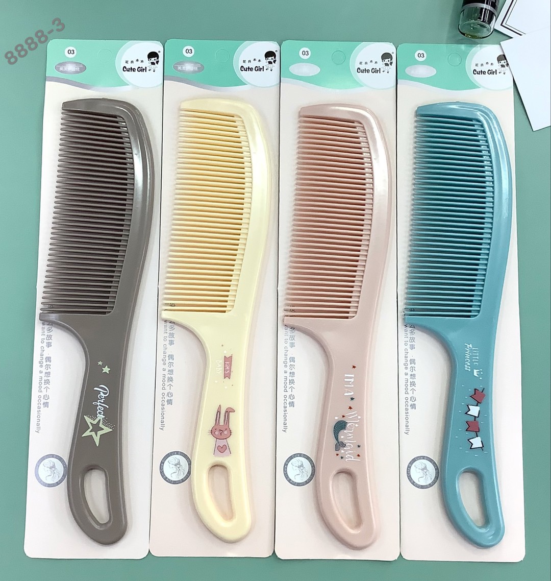Morandi color combs are popular color-matching combs undefined