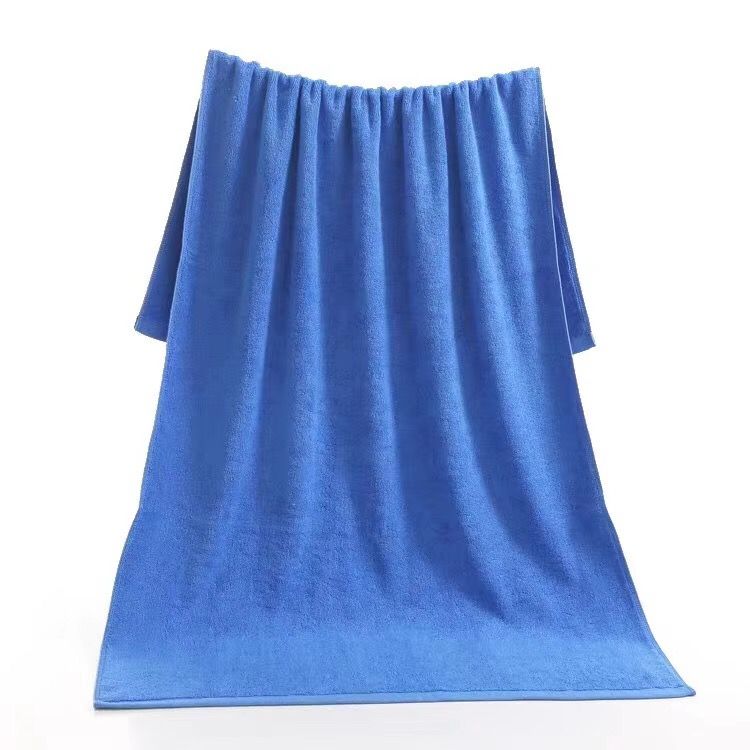 800g pure cotton thickened absorbent 16 spiral plain woven bath towel is in stock and available for retail. Limited stock, once sold out