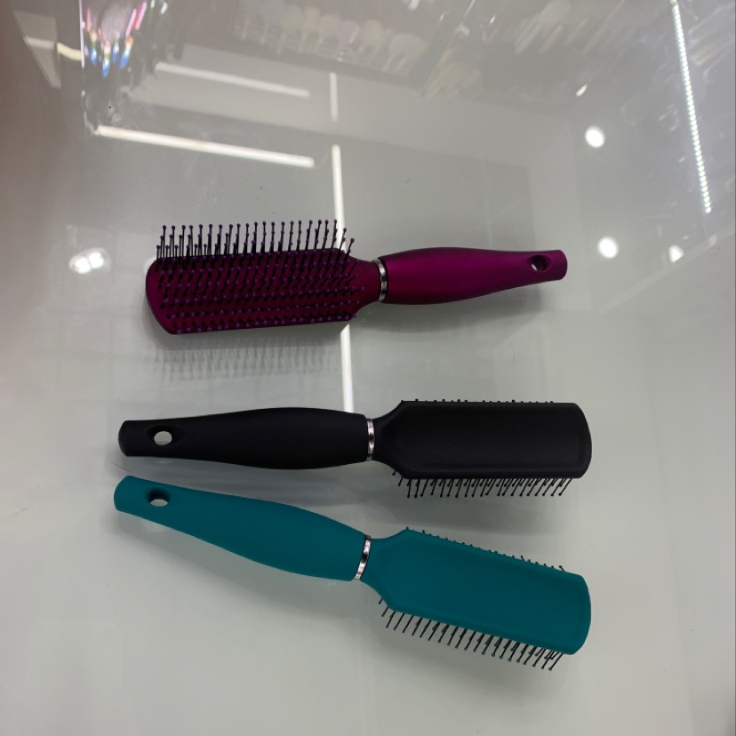 Modelling spareribs comb curls professional half round comb hair board men's and women's hair fluffy massage roll comb health care comb comb Specification drawing