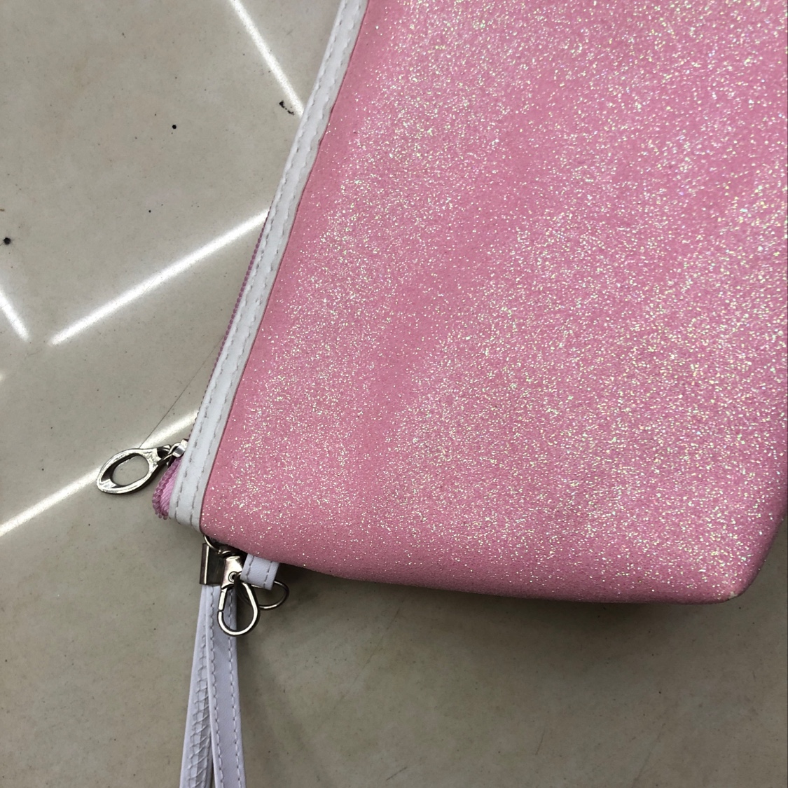 散粉亮粉化妆包零钱包收纳包细节图