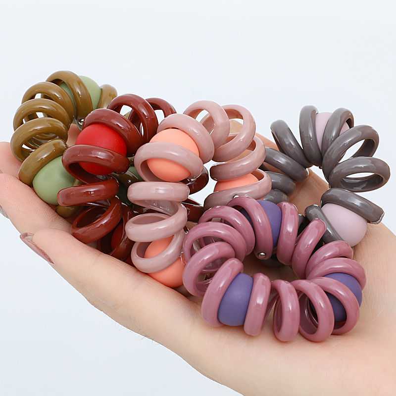 Super value hair string joker basic hair ring head string contracted do not hurt hair rubber band Japan and South Korea hair ornaments thumbnail