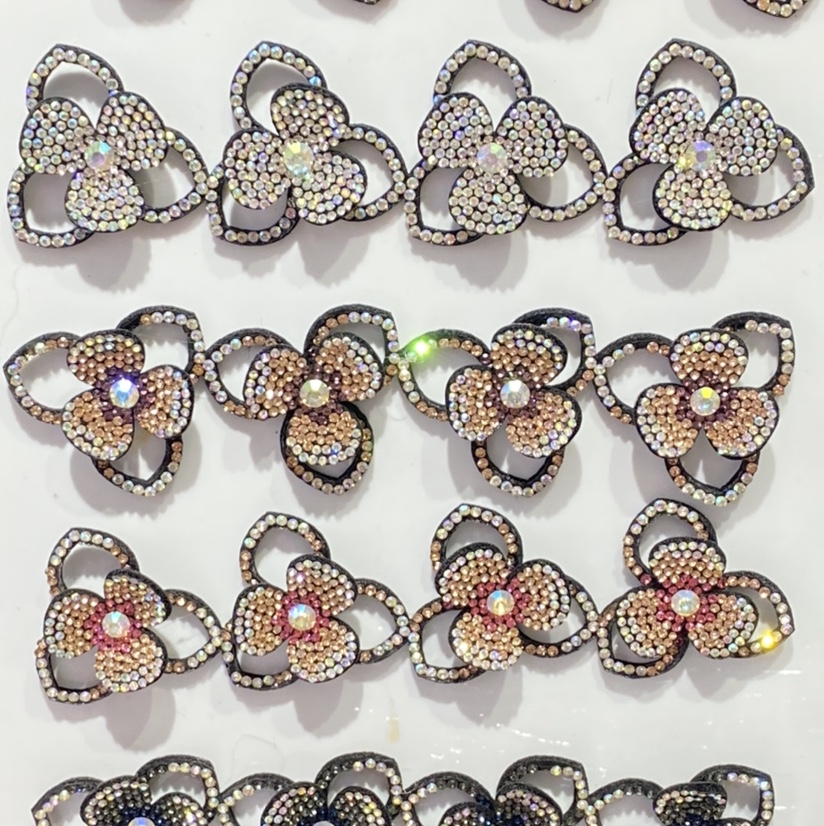 Lily Multicolor Optional Dazzling Rhinestones With Clothing Accessories