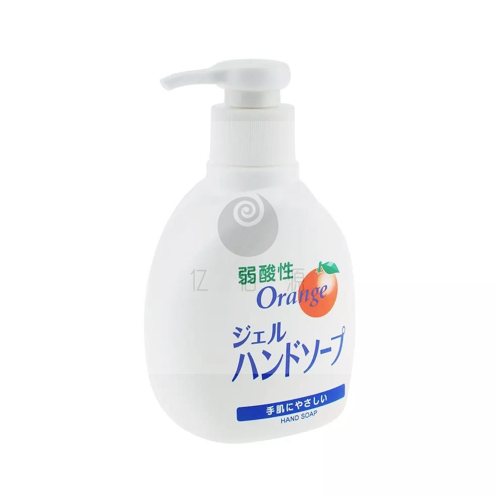 日本弱酸性洗手护手液产品图
