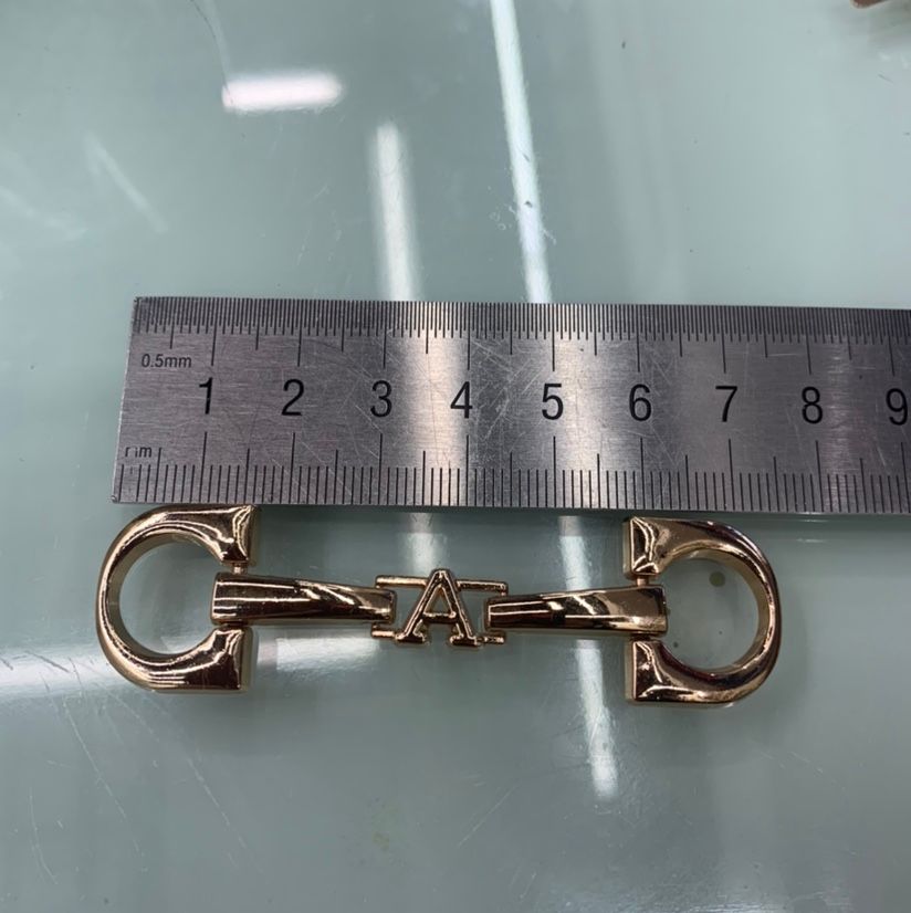 Chain Belt Buckle Accessories Diy Accessories Alloy Chain Buckle Shoe Flower Decorative Chain Buckle Shoe Buckle details Picture