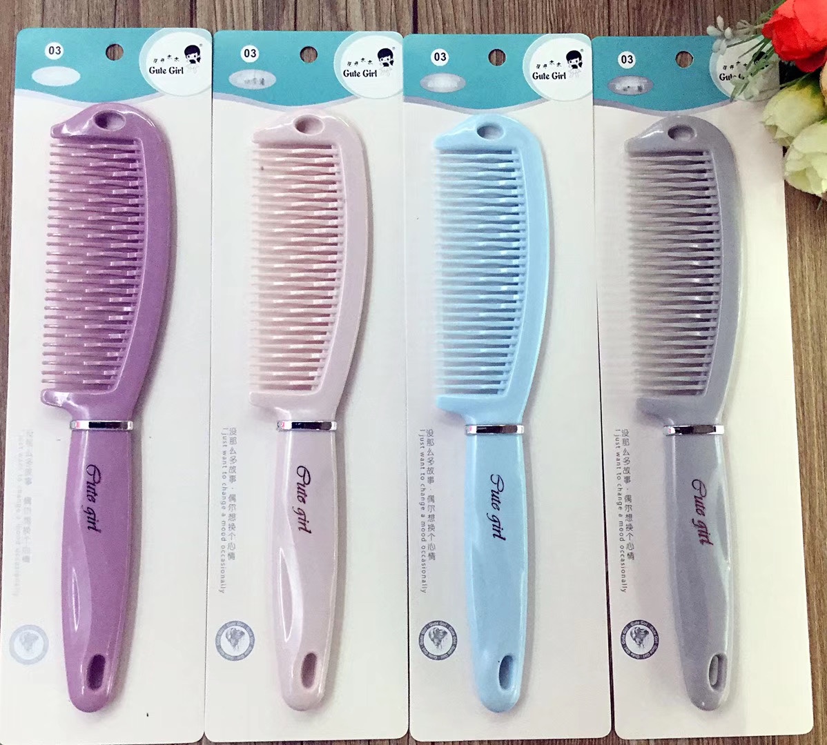 Curly hair comb, Nordic color popular style comb Item Picture