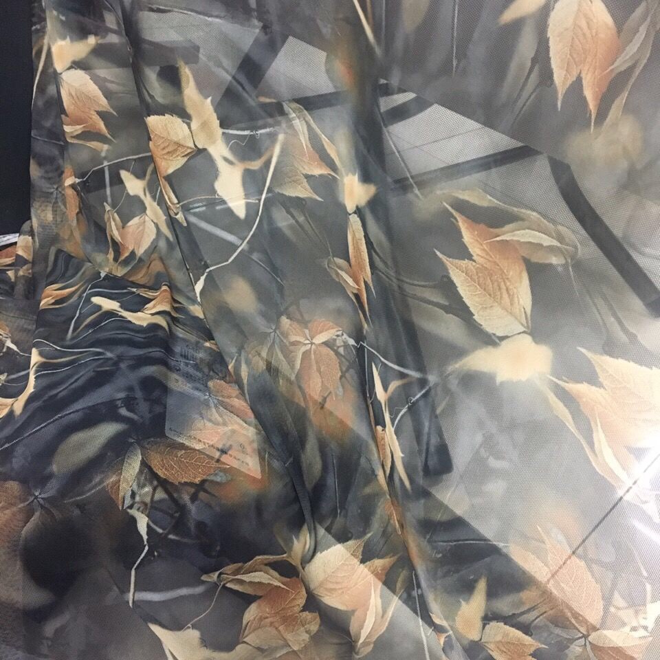 Wholesale of women's tops, swimsuits, children's wear and stage costumes made of net fabric printed four-sided elastic fabric undefined