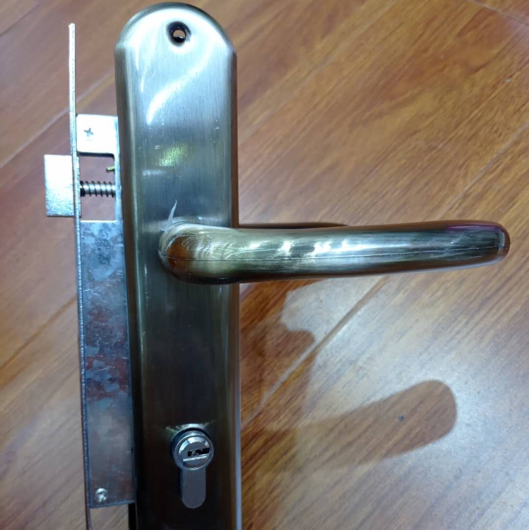 Iron-aluminum door lock, iron-aluminum door lock, iron-aluminum door lock