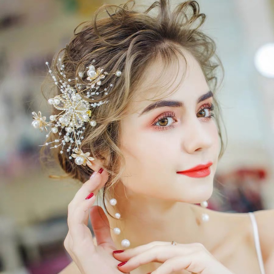 Bridal Veil Alloy Clip