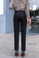 西装裤女直筒宽松百搭高腰裤子显瘦休闲烟管裤产品图