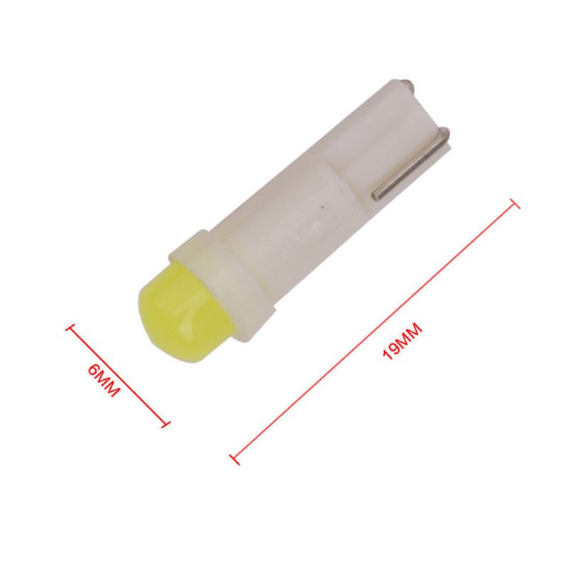 Automobile bulb T5, automobile led instrument light, cosmetic light T5, 1SMD 3D diffused light COB indicator light pic 5