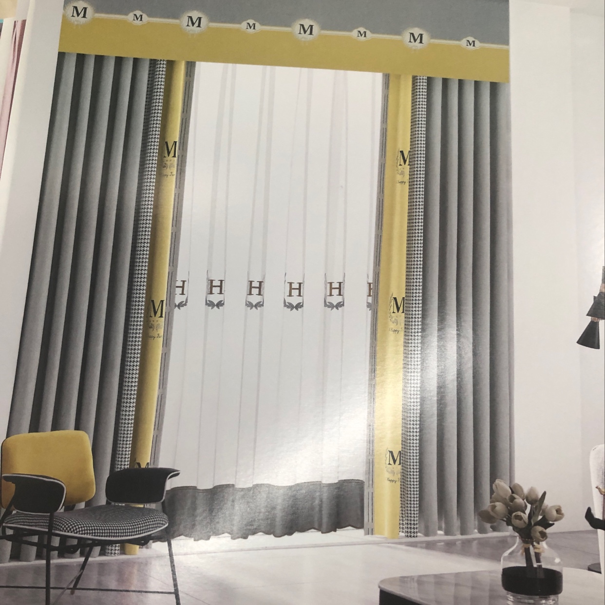 Direct sales from the manufacturer of curtain main fabric 212-1 with large discounts and high quality